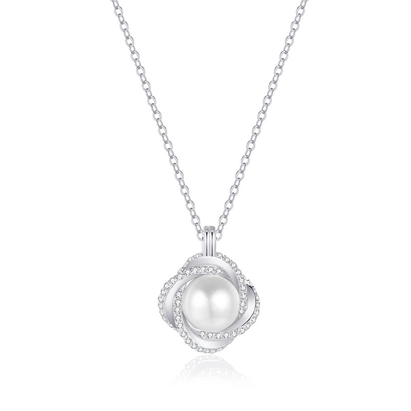 Beloved Life Gold and Silver Pearl Necklace